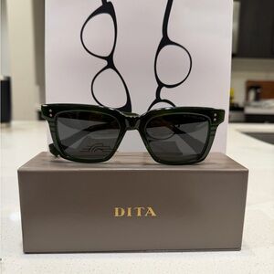 DITA Dark Green Sunglasses